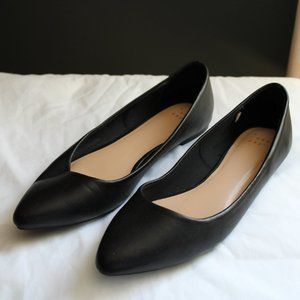 New Black Ballerina Flats